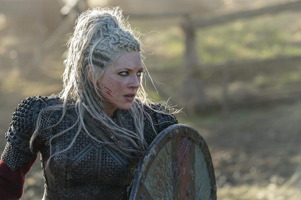Doenkers's tweet photo. Je gedachte zijn je gedachte. Maar als je echt vreselijks doet ... is dat wat anders - Lagertha, Vikings S5:A9 https://t.co/afLHs83a8j
