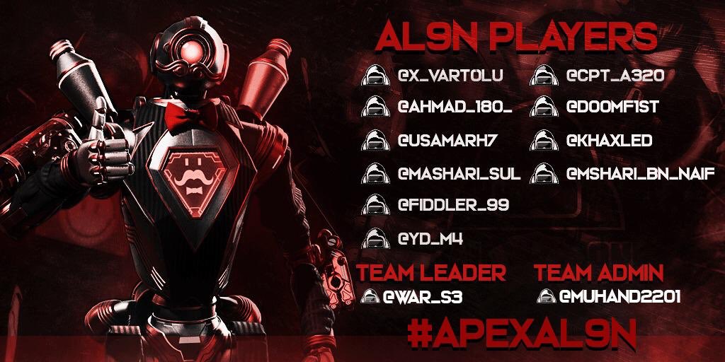 AL9NClan's tweet photo. ابطال الصن ايبكس ليجند 
♦️نخبة من اساطير اللعبة يجتمعون تحت مظله اقوى كلان باللعبة  @Al9NClan ♠️

Designed by
@hasn28_am https://t.co/6rygpN3Hvb