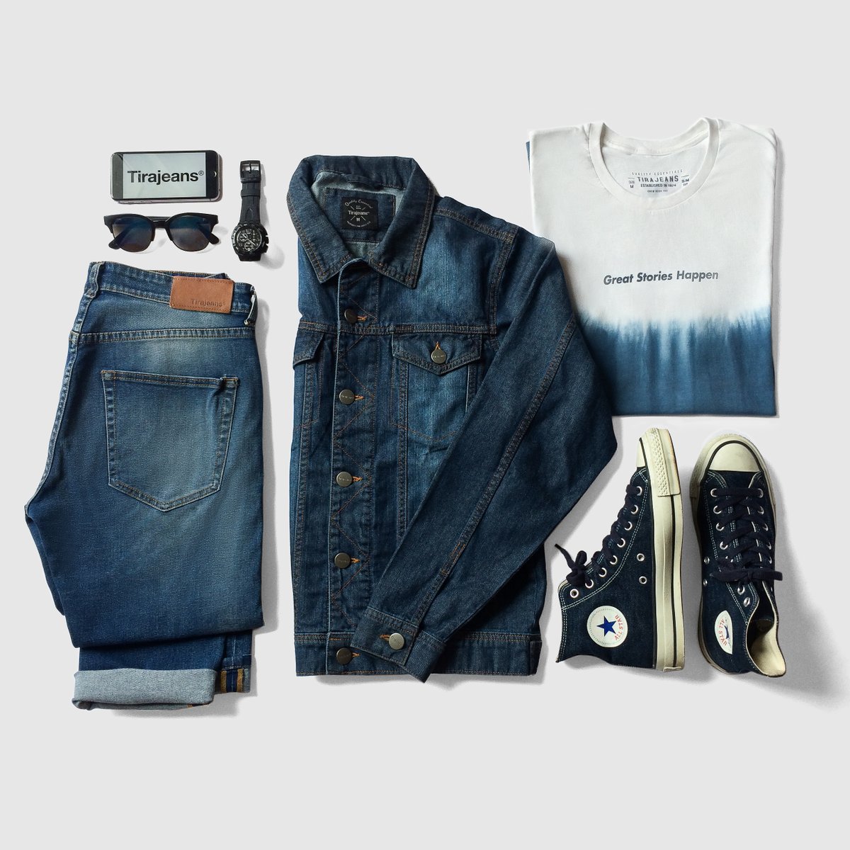 Tirajeans hadir untuk bikin penampilan kamu semakin keren tapi tetap nyaman, dan up to date! Eits, untuk tetap up to date, cek dulu yuk website tirajeans.co.id!