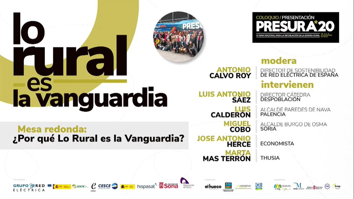 coworking_soria's tweet photo. Comienza la segunda mesa redonda de la presentación de la #GiraPresura que puedes seguir en streaming desde https://t.co/Gvi54zW3Ws o https://t.co/YtfB3CQ3Ga https://t.co/EtP5um5C8n