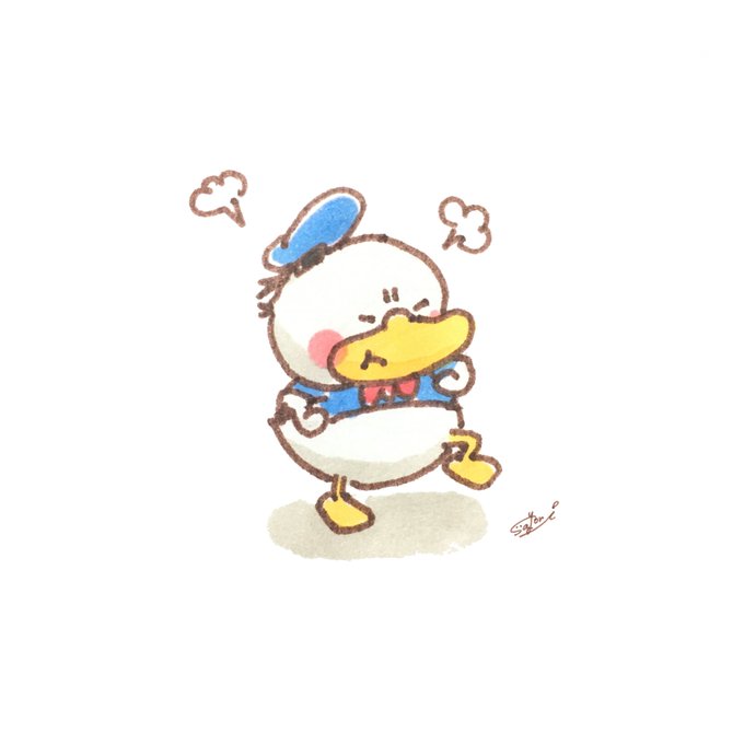 ドナルドダックのtwitterイラスト検索結果