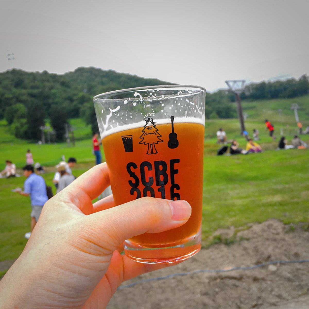 jim_har's tweet photo. 4年前の札幌に戻りたい
#SCBF2016 #ビール #LLP19 #aiko https://t.co/yiMeODRsbe