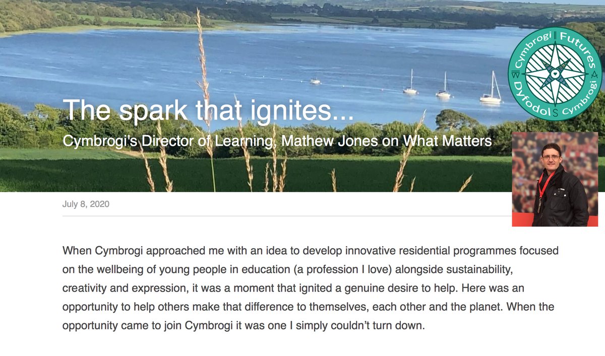 cymbrogifutures's tweet photo. A timely blog by @Dilynwr @MathewrJones the director of learning... "The Spark that Ignites" ...https://t.co/prynmawlsx
#peopleplacepurpose 
Remember to get your eventbrite tickets https://t.co/e4MfptO6Cp Learning E-festival that's on next week! @AndyPena  @MrWilliamsTL @CGL_edu https://t.co/wiv1bdkFZ1