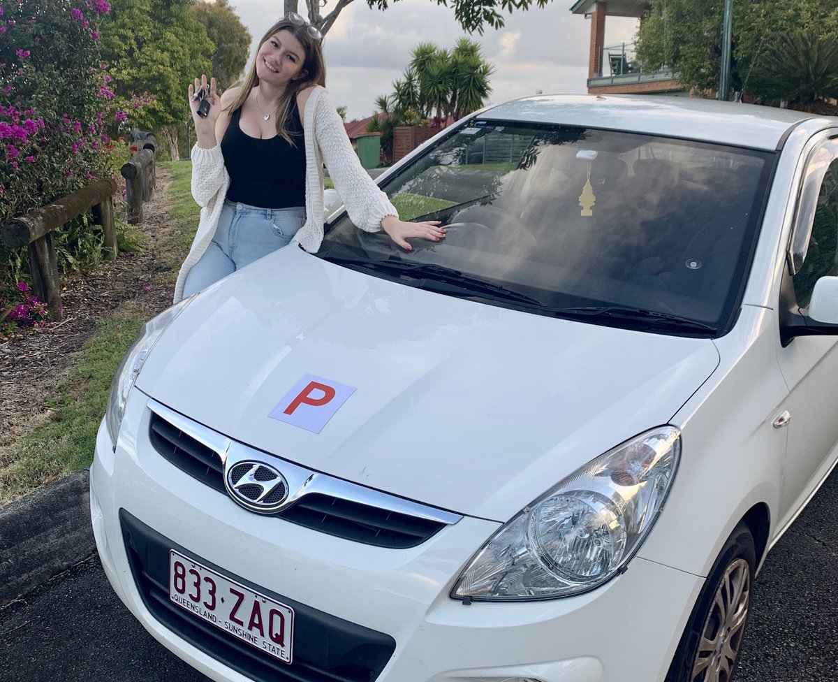 Allyhunter's tweet photo. Super proud of @emmathehunter for passing her driving test today!! #beepbeep Many happy and safe miles sweetheart. https://t.co/fseE7zvBVt
