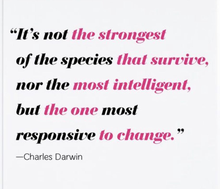 I tell my leaders as often as I can—BE NIMBLE!!! It is the ability to shift rapidly, adjust your approach, &amp; reset your direction that will give you stability in this context.  We must always be ready &amp; open when certainty is absent🖤