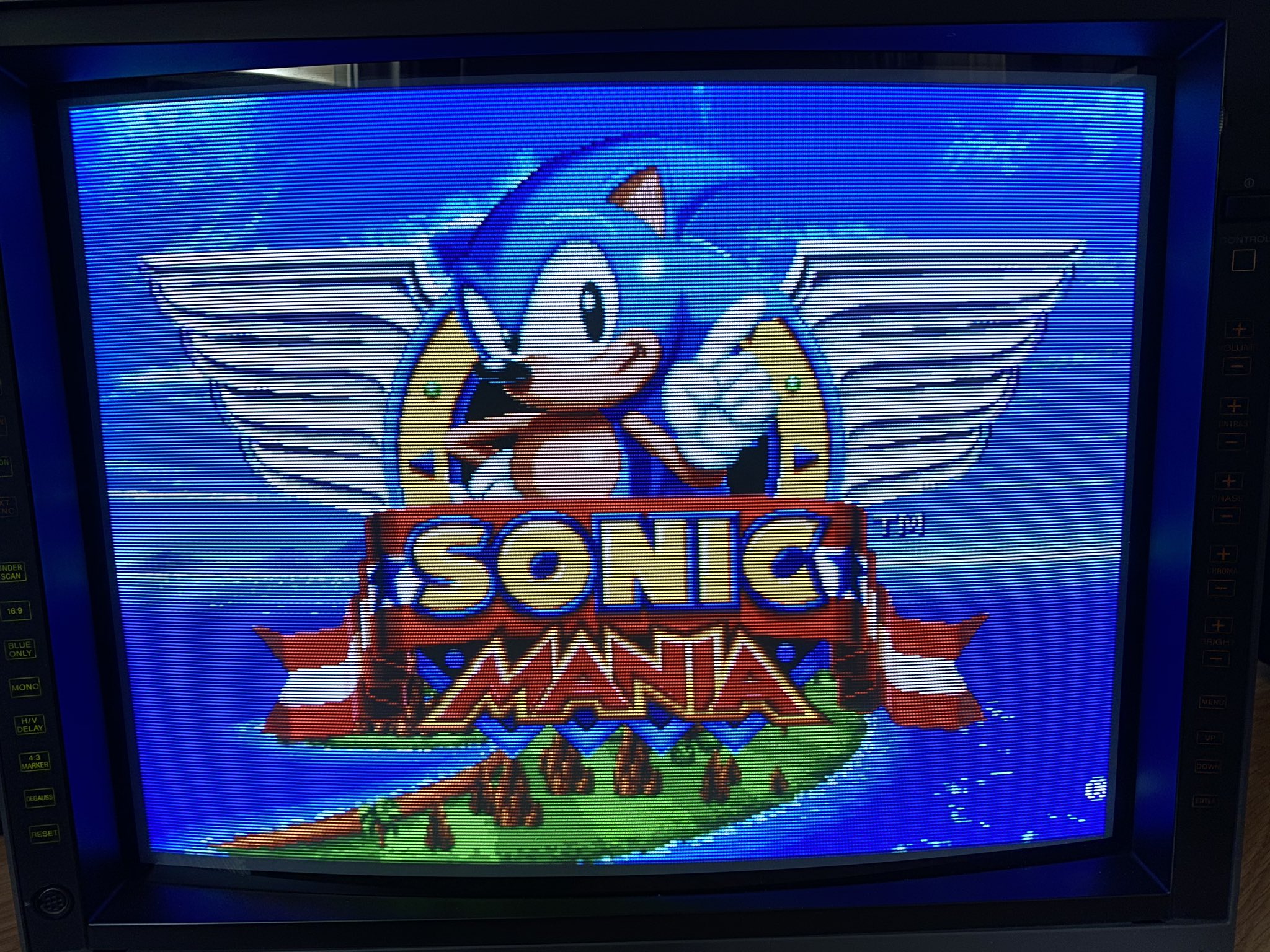 Sonic Mania Wii port now has 240p support : r/crtgaming