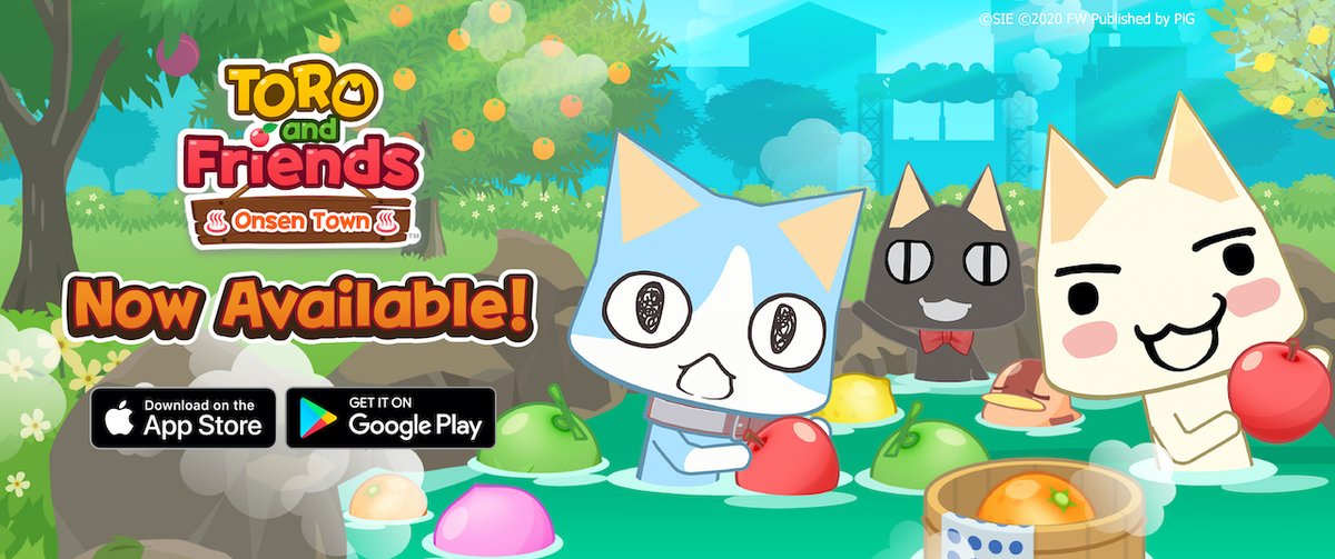 toro_friends_en's tweet photo. Toro and Friends is now available for download! Meow~~ 🎉🎉#toroandfriends #match3puzzle

Download Meow!
🍎iOS &amp; 🍋Android: https://t.co/TlZw0cklBi
🍏Website: https://t.co/xeU6iMKDME https://t.co/luKd9lBtkm