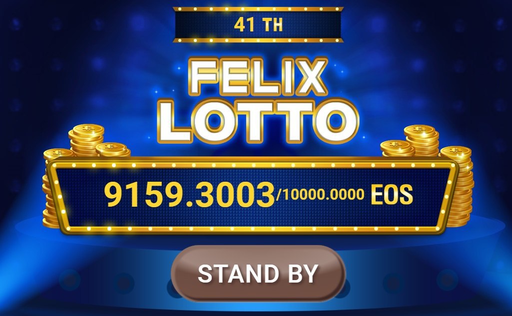 Febriyan_FLX's tweet photo. The forty-one round of #Felix Lotto draws is imminent.
(9,170 EOS/ 10,000 EOS) - Approximately 81% fundraising completed
Join us as 0.1EOS and become the main character of 8,000 $EOS 🤑🤑
#eosdapp #felix #gambling #casino
#lottery
https://t.co/6kX3mI3Y7Q https://t.co/s5Kx7Fm2Z9