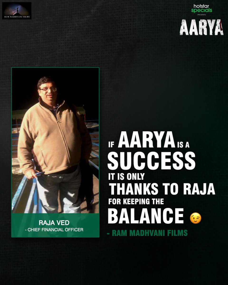 OfficialRMFilms's tweet image. #RajaVed always jumps to the rescue. This project and the formation of RMF wouldn’t have been possible without you.
Huge Thanks!

@thesushmitasen #ChandrachurSingh @RamKMadhvani #AmitaMadhvani @DisneyplusHSVIP @EndemolShineIND @sandeep_modi @vinod_rawat @RheaPrabhu @dasnamit