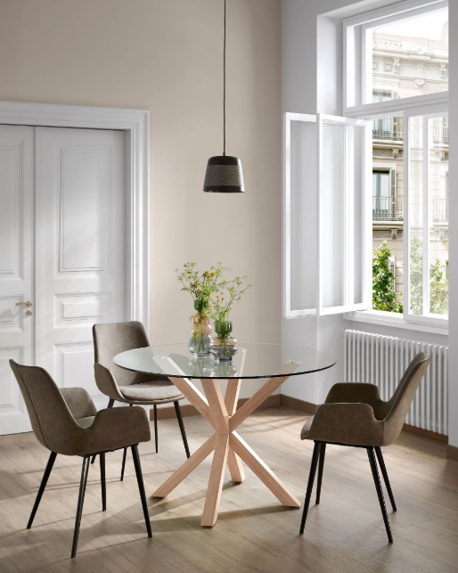 DecoDiscover's tweet photo. La mesa Lotus tiene diversos acabados, pero todas están hechas con roble macizo de excelente calidad.
Puedes disfrutar de un descuento del 10% visitando nuestra selección: https://t.co/iXoW9bfFNS.
Precio desde 319 € ( 287,1€ si pones nuestro código promocional KAVEAFF10e https://t.co/H88vMowrsW