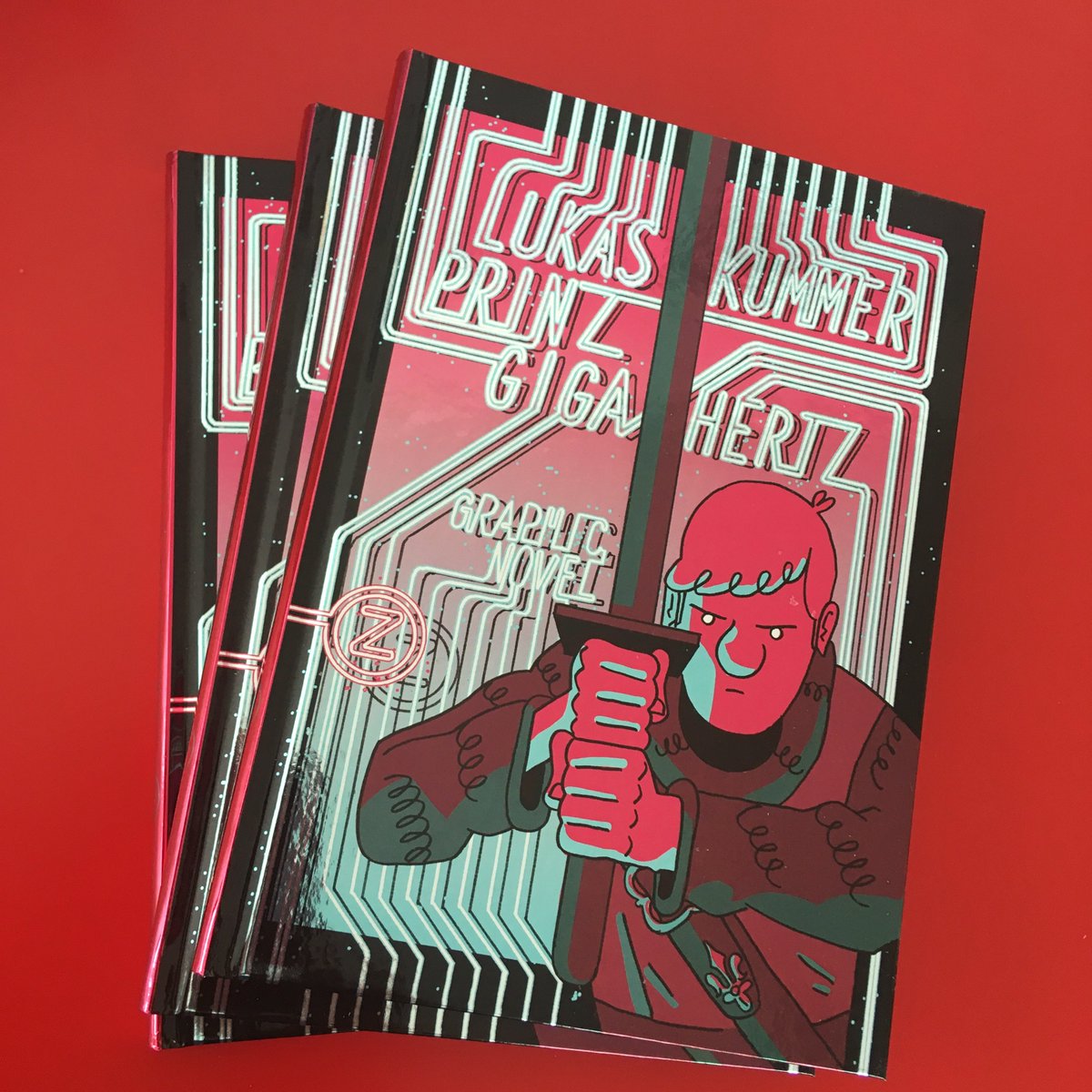 kwimbi1's tweet image. Soeben eingetroffen: PRINZ GIGAHERTZ vom Lukas Kummer!
 @FalottenC @Zwerchfell 
#ScienceFiction #Germancomics 
kwimbi.de