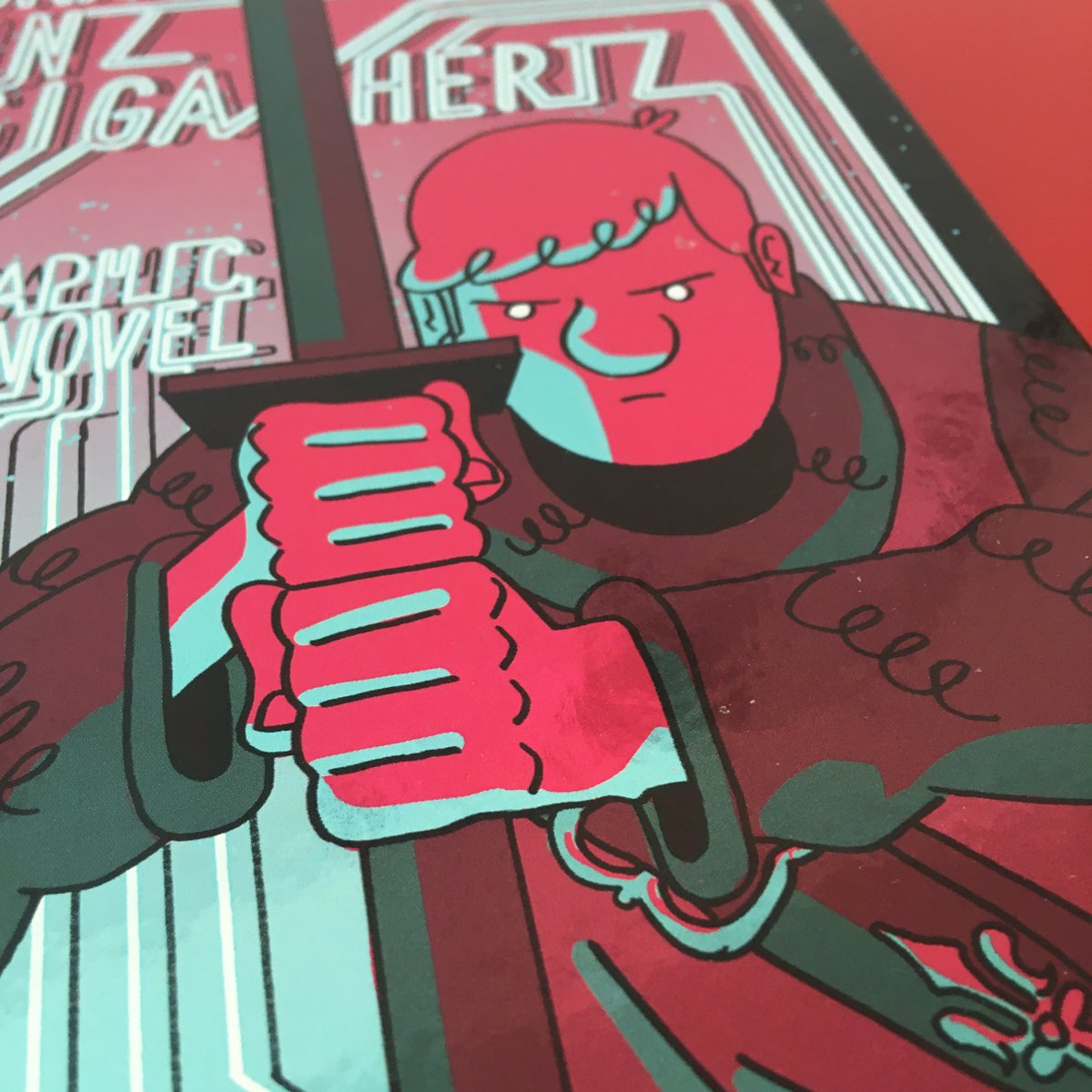 kwimbi1's tweet image. Soeben eingetroffen: PRINZ GIGAHERTZ vom Lukas Kummer!
 @FalottenC @Zwerchfell 
#ScienceFiction #Germancomics 
kwimbi.de