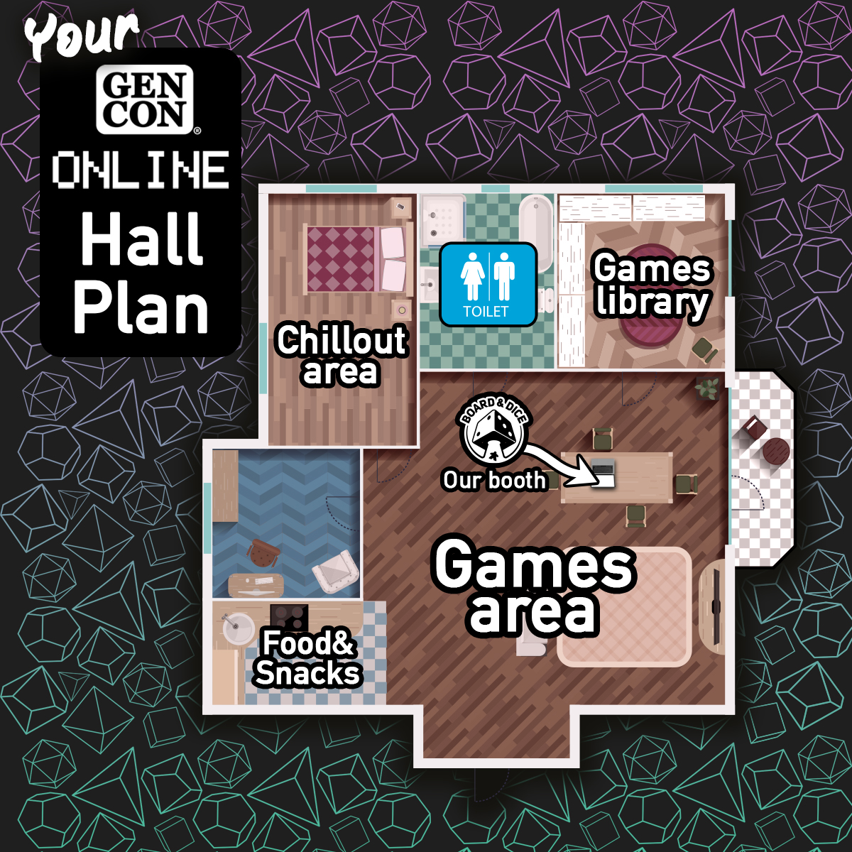 BoardAndDice's tweet photo. Don't forget to visit us at @Gen_Con Online! At our booth you will feel just like at home!
#Tekhenu
#Tawantinsuyu
#Traintopia https://t.co/BHoEjAt5zO
