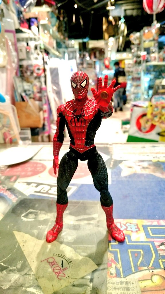 激安ブランド トイビズ マグネティック スパイダーマン アクション