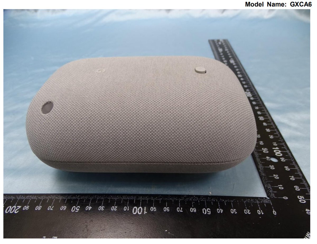 新しいGoogle Nestスピーカー「GXCA6」は、オリジナルのGoogle Homeの