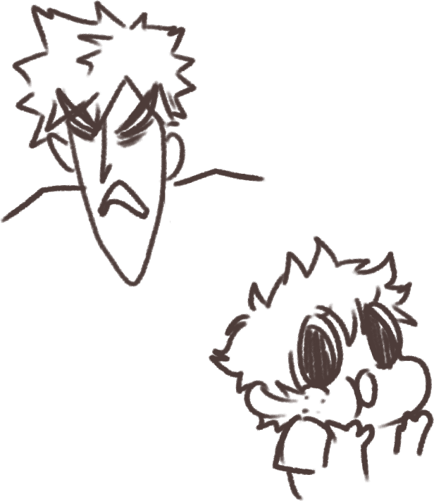 how long has it been since I've drawn these two 