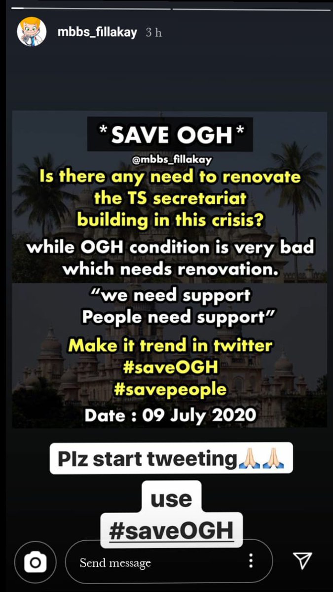 janga_bindu's tweet photo. #saveOGH https://t.co/ERUenTT5ed