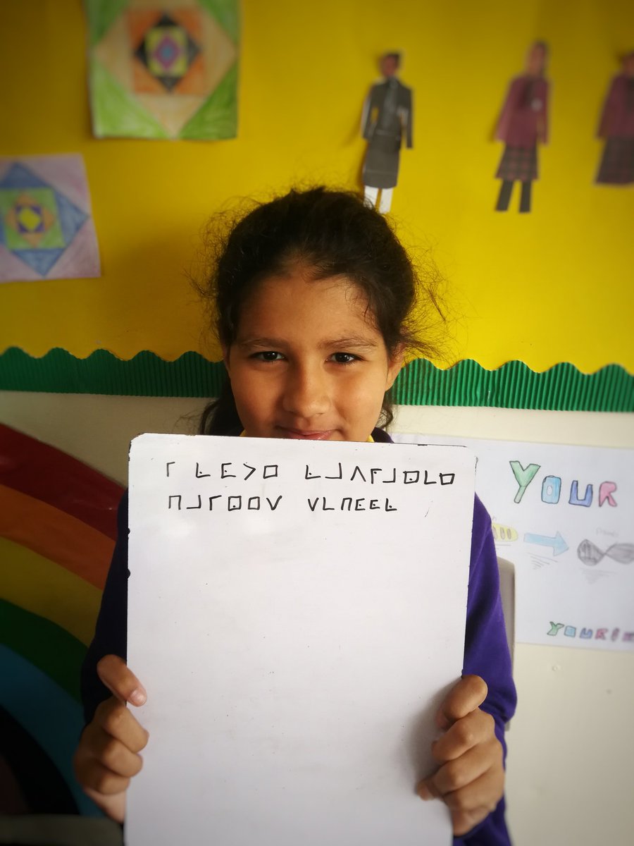 ECOLHS1's tweet image. 🤔Can you crack this cipher? 🤯 #coding #ciphers @HeadLHS @mrsballlhs @LHS_Watford @MrsMartinLHS