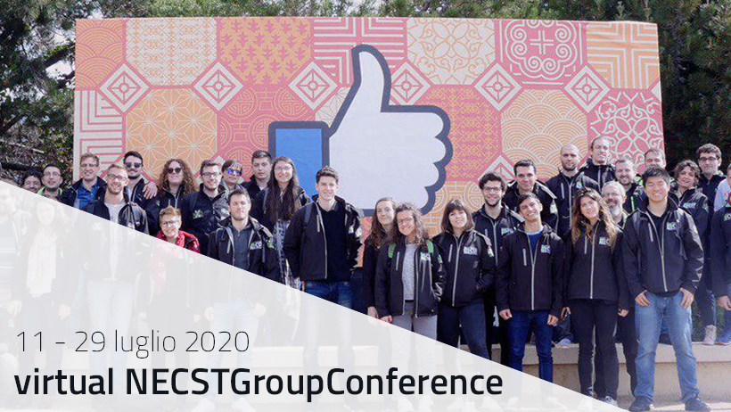 necstlaboratory's tweet photo. Quest'anno non abbiamo potuto volare in #SiliconValley per la #NECSTGroupConference: recuperiamo con una serie di incontri online in cui i nostri ragazzi potranno misurarsi con le realtà statunitensi presentando i progetti cui hanno lavorato in questi mesi
#NECSTLab #NGC https://t.co/7Ezs9brJoi