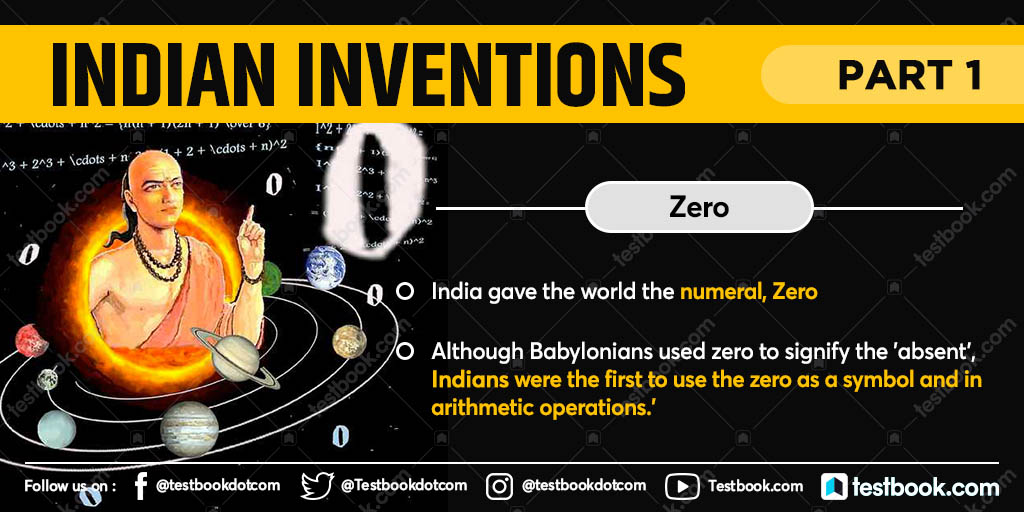 Testbookdotcom's tweet photo. Do you know who used #ZERO for the first time?
#IndianInvention #invention #currentaffairs #dailycurrentaffairs https://t.co/sJ2qHZxPNu