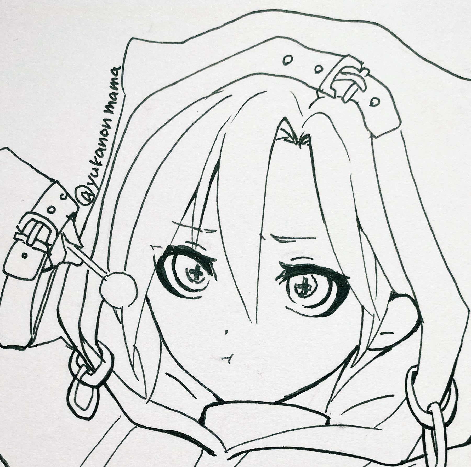 ゆかのんママ 現在お休み中 今日の１日１絵 この前のパーカー男の娘を もう少し男の子っぽくしてみました 今日は線画まで Iilililiill １日１絵 アナログイラスト T Co Szcnmgrvod Twitter