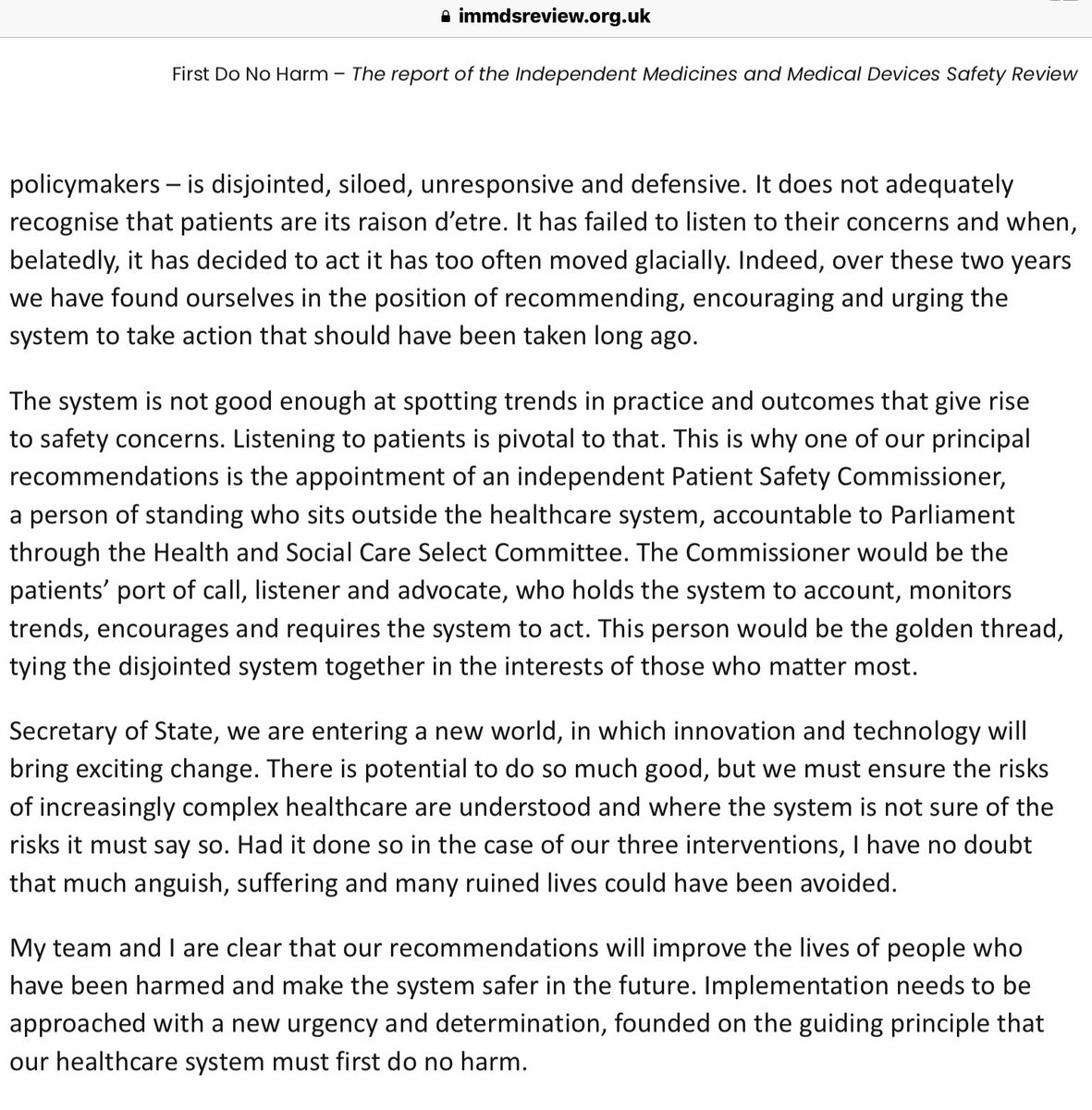 @Meshgirlni @MeshAwarenessAU @YorkLawLondon @NeilFindlay_MSP @AlexNeilSNP @JeaneF1MSP @JuliaCumberlege @ladymcbeth2 @NicolaSturgeon @JohannLamont @Angus4FalkirkE @IMMDSReview @MeshCampaign @KarenPreater @SWEMeshSupport @HumanHeadline @ICIJorg @SharonHodgsonMP @EmmaHardyMP @LordPhilofBrum @jamesosh @carlheneghan @ElneilSuzy @waelagur @HQIP @AGOWA @MattHancock @NICEComms @RCObsGyn @BAUSurology @facsjustice @ALLIANCEScot @Jackson_Carlaw @IanMWelsh @IreneOldfather @MargaretMcKeith @Dr_PhilippaW @sarahwollaston @CathCalderwood1 @HealthIssuesCtr @charlottekorte @KathSansom @Bluesparkled @MichelleMoffatt Many thanks for providing Patients with opportunities to submit Evidence of 🇬🇧&🌏Patient Experience, Trials & Clinical Pathways @YorkLawLondon Founder of @FibroidNetwork @JuliaCumberlege @IMMDSReview @MeshCampaign @KathSansom
Proud to have been a participant in much needed change