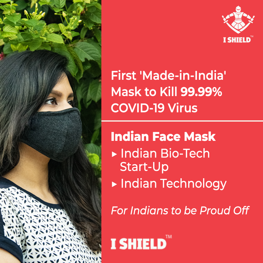 IshieldIndia's tweet photo. CHALLENGE ACCEPTED!!
@IshieldIndia @anandmahindra @PMOIndia 
#MadeInIndia #StayHomeStaySafe #VocalForLocal #IndianTechnology #mask #facemasks #reusable #COVID19karnataka #COVID #COVID19India https://t.co/CfU0hr84JF