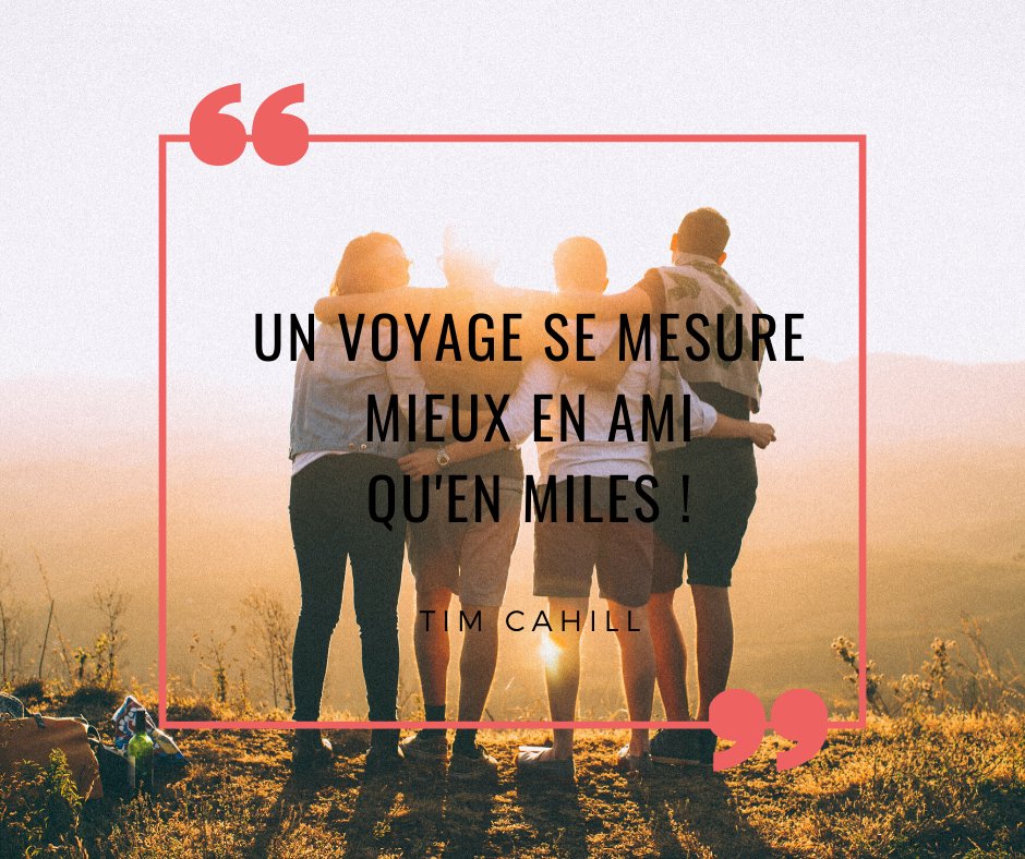 TeamMYTB's tweet photo. "Un voyage se mesure mieux en ami qu'en miles"
Vous êtes d'accord ? Venez vous inscrire sur https://t.co/1rSHC3kDJ9
Le site GRATUIT de mise en relation entre le voyageur et l'habitant !
#tourismebienveillant #caringtourism #makeyourtripbetter #partageretsamuser https://t.co/yTm50R2Iza