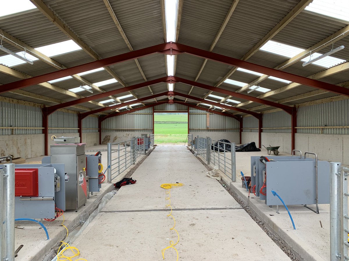 dunglinsons's tweet photo. Delivered, unloaded and now ready for installation, another #almaPro automatic calf feeder, 👍🏻🐮 https://t.co/1SKCAGLmHL