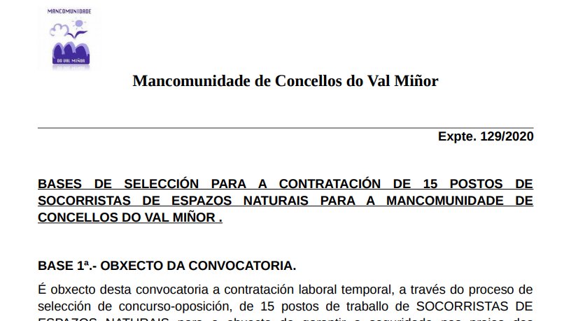 FErgueteIntegr's tweet photo. #Contratan a 15 #socorristas de espazos naturais na Mancomunidade de Concellos do #ValMiñor. 🏊
👉Hoxe comezou o prazo de solicitude: Tes tres días para presentar a túa!!
Máis info: https://t.co/8b84yh2xHD https://t.co/i7CJT4bm4g