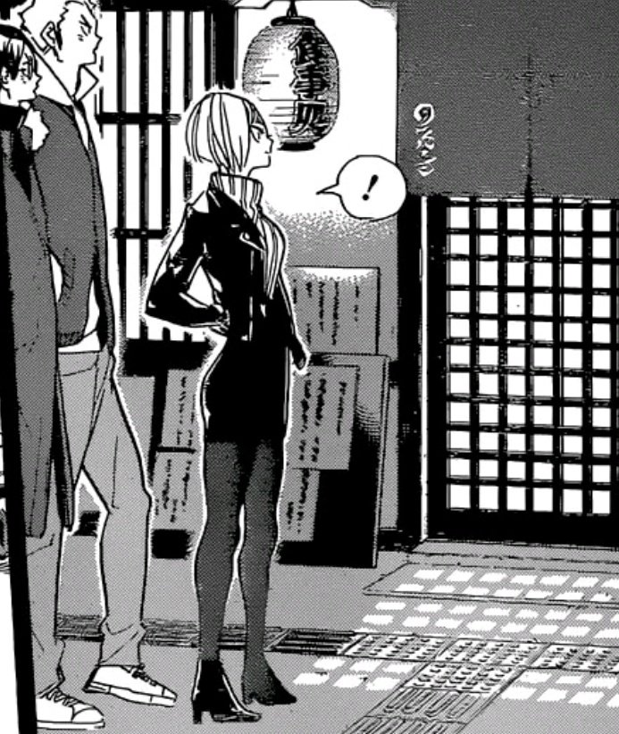 I will never get over Saeko's and Alisa's outfits in this panel 