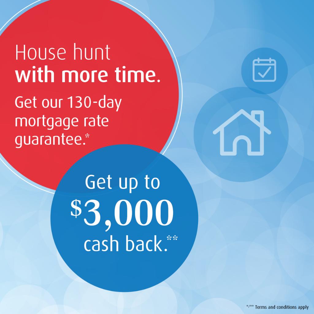 Planning to buy a home? Get up to $3,000 cash back* with a 5-Year Fixed Rate Closed Term Mortgage. Visit bit.ly/3f9bjkQ for details or let’s connect today – from a distance, but as close as ever.