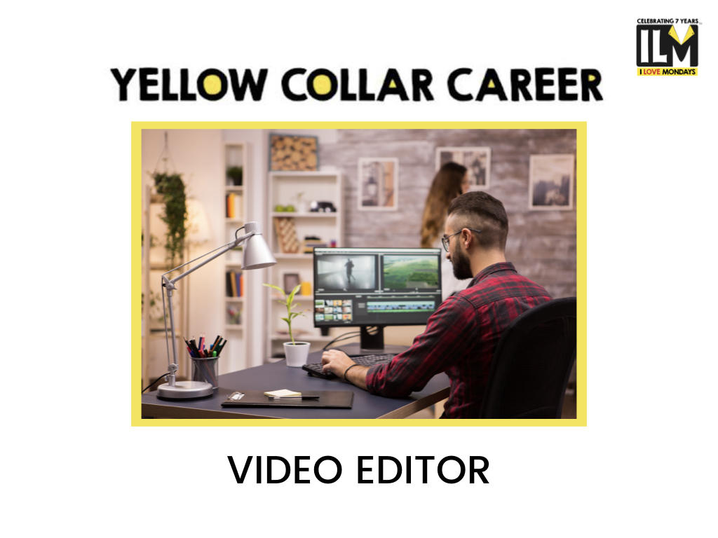 YellowCollars's tweet photo. #CareerOfTheWeek
Editing videos can be a lucrative career in itself once you have mastered the art of editing videos. The possibilities are limitless!
Find out what kind of careers would best suit you. Take the assessment here - https://t.co/hYsgOrRE9b https://t.co/pnCSQsMQJC