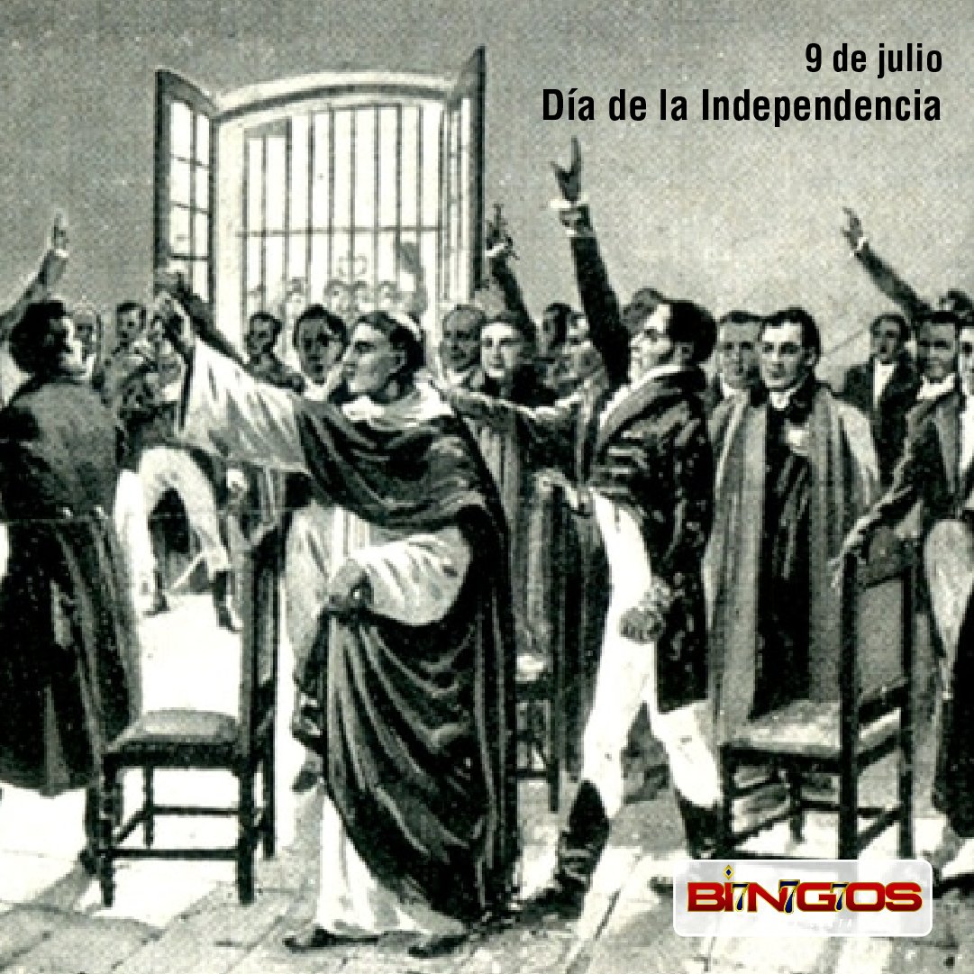 BingoChiozza's tweet photo. Hoy 9 de Julio conmemoramos el Día de la Independencia en la Argentina

¡Bingo Chiozza les desea un Feliz Día Argentinos!

#BingoChiozza #DíaDeLaIndependencia #Argentina #1816 https://t.co/ZgIGRFK1fW