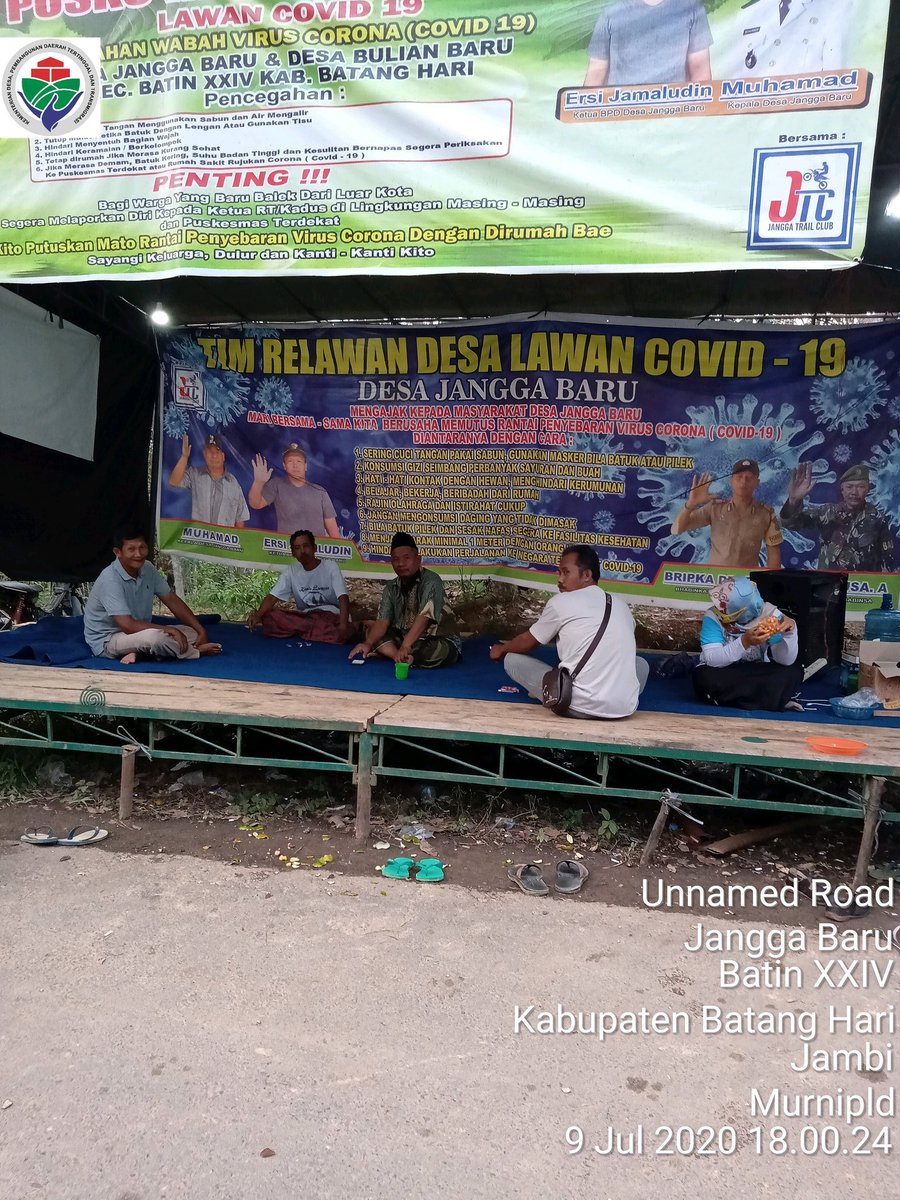 murnipld04346's tweet photo. GIAT HARI INI
DI POSKO COVID-19
DESA JANGGA BARU
#NewNormal
#Kemendes
#TppiJambi
#TppiBatanghari https://t.co/So1fceR4cd