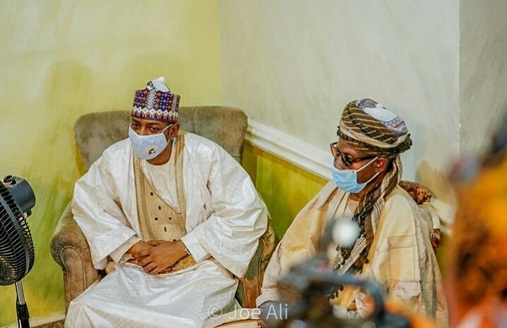 Mahdialiyu1's tweet photo. Barrister mahdi aliyu condolences with the family of late Malam Inuwa Abdulkadir.. Former Minister of youth's and sport. https://t.co/ssDAuasczg