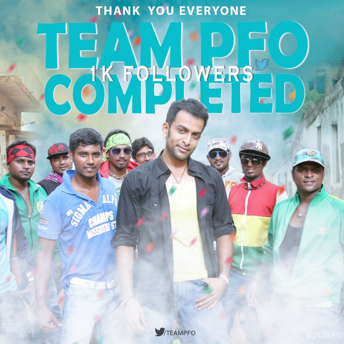 TeamPfo's tweet photo. Yeah We Reached 1000 Followers๐
Thanks For Your Love and Support #Rajuvettan Fansโค
Keep Supporting Us ๐Many Supporting us โ
#PrithvirajSukumaran #TeamPFO
Follow | @TeamPFO https://t.co/ZA7RNkJpIA