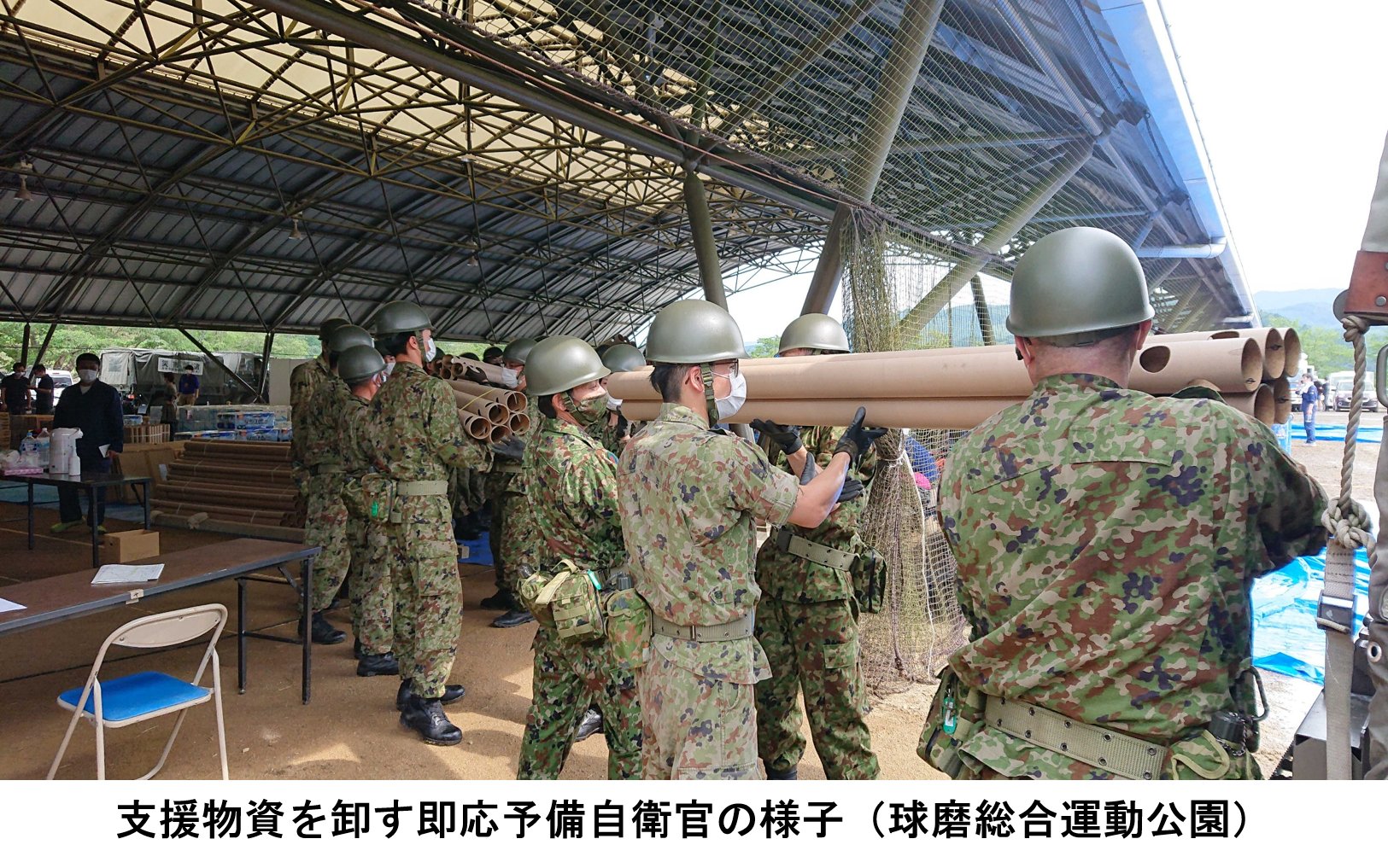 陸上自衛隊 海外派遣 防塵マフラー（防衛省 陸上自衛隊 on X