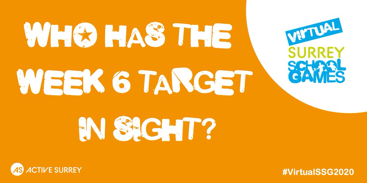 ActiveSchoolsAS's tweet photo. How good is your aim? Week 6 focuses on targets. For more info go to https://t.co/PaioOLhZdy. Submit your results ๐ https://t.co/SotKmeXepr. Who will finish at the top of the leaderboard & be crowned Surrey Champions at the end of term? #VirtualSSG2020 https://t.co/QQVbTt9tsC