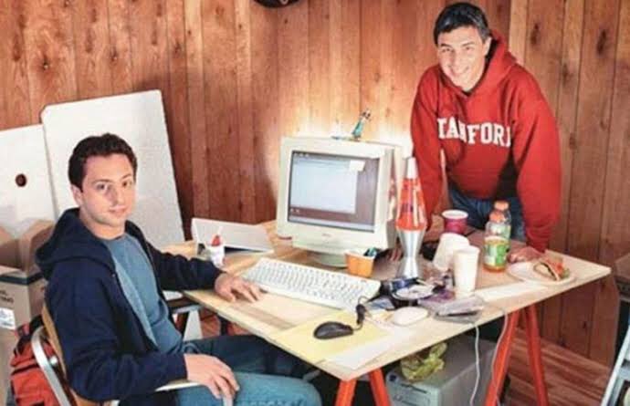 Our story begins in 1997, 3 PhD students at Stanford University, namely, Larry Page, Sergey Brin and Scott Hassan (not in pic) were working on a project together. Their idea was to write code for a search engine that would be different from what already existed.