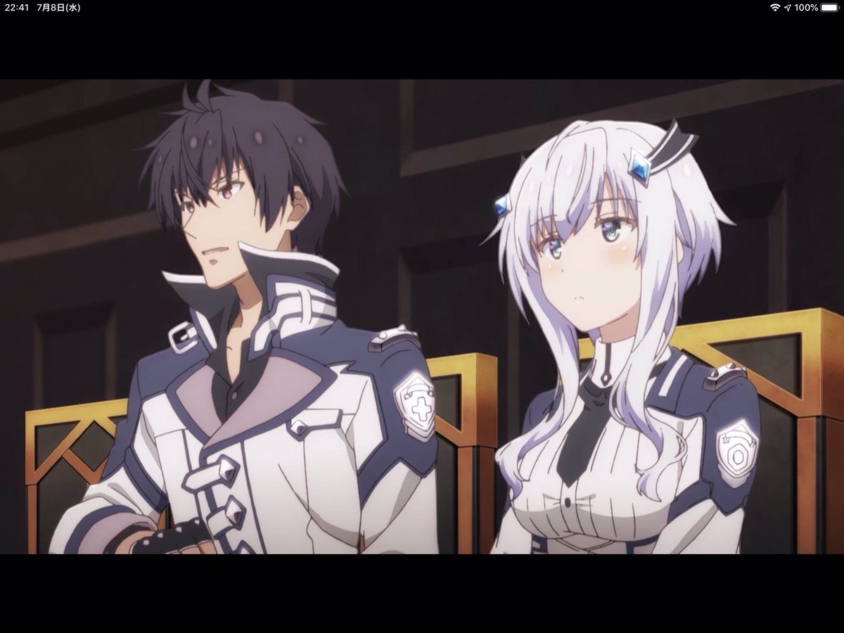 アニメお絵かき マスータ うーん2話目から視聴しようか悩みます 主人公が強すぎですね ヒロイン の子は可愛い アニメ イラスト 魔法学園の不適合者