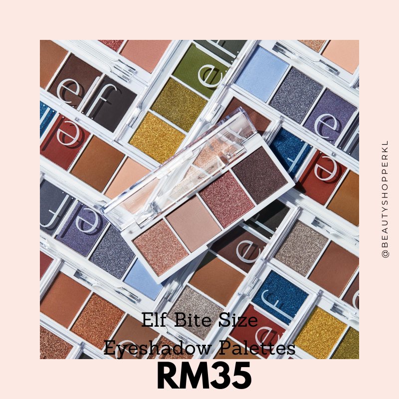 A thread of elf must haves!✨ Get your Elf Bitesize Eyeshadows here💗 beautyshopperkl.carrd.co