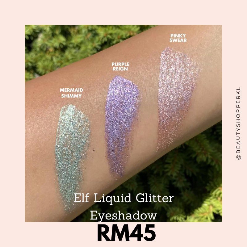 elf glitter liquid eyeshadow