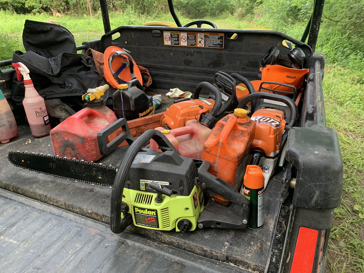 drbillyjbeck's tweet photo. Did you know @IowaStateU has a research &amp; demonstration #forest? We do - 300 ac. in Delaware Co.! Worked last week on a variety of techniques to promote #oak regeneration on former #timber harvest and research sites. #trees #forest #forestry #silviculture https://t.co/G8mShU4TbS