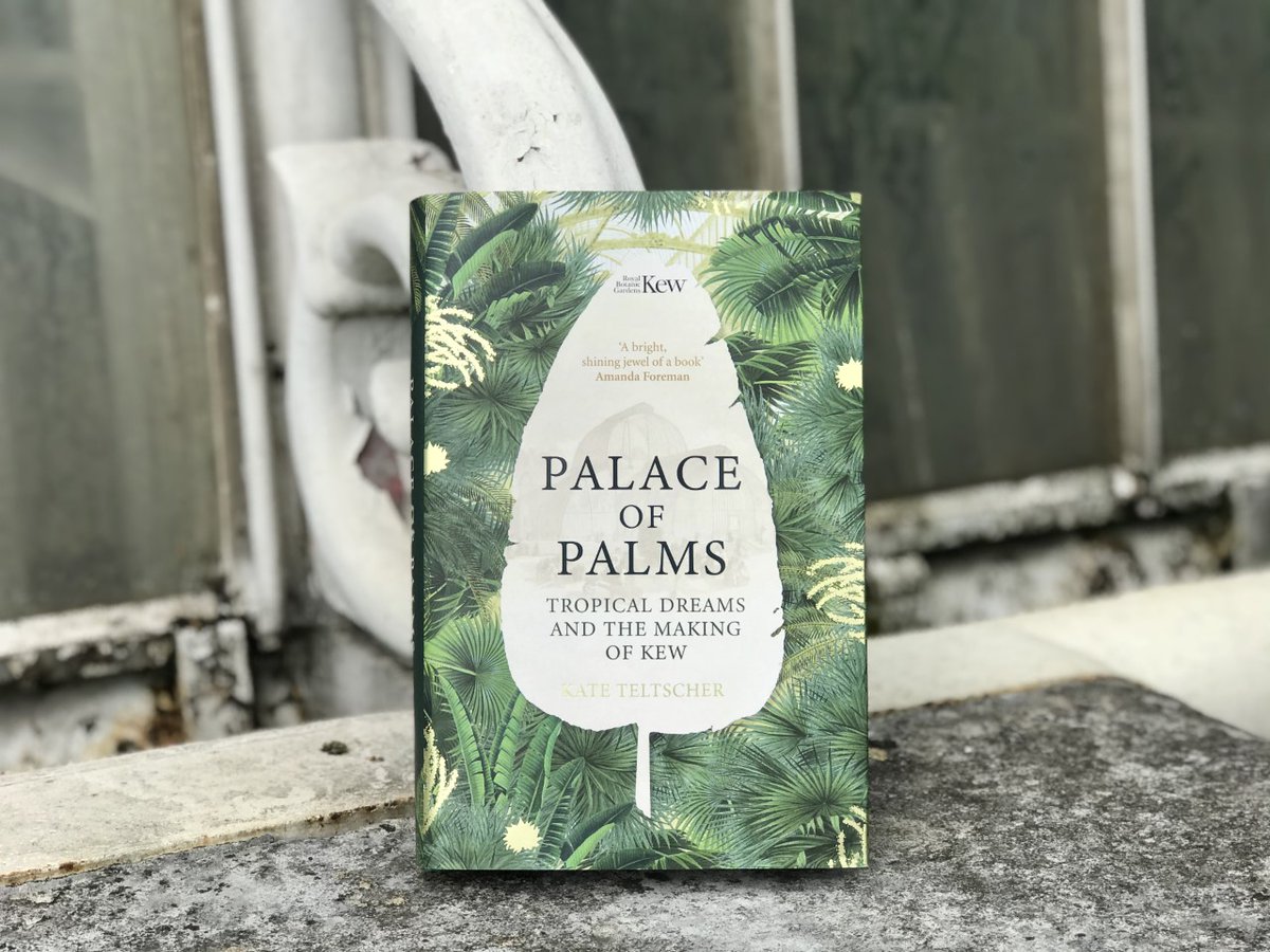 A gorgeous account of the making of the Palm House  @kewgardens, Palace of Palms by  @KateTeltscher is out today!   https://buff.ly/2ZaDDhe 