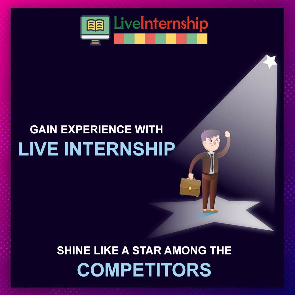 liveinternship's tweet photo. "Experience is education for the soul and mind" Gain experience with #liveinternship. #Workfrom home and kickstart your career now!!!.
Visit: https://t.co/weUeLtggQR
Email: support@liveinternship.com
#virtualinternship #skills #knowledge #digitalinternship #learnfromhome https://t.co/ky9A6ExhEo
