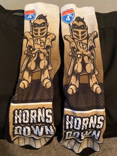 One of my favorite parts of working with the Great Beginnings facilitators this week has been getting to know each of them through their introduction posts. Had to wear these socks for our final day in honor of one of our facilitators who says she is a "proud usf alum" 😉