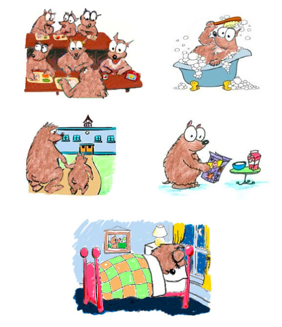 HillMeadYear3's tweet photo. We have got another @nrich activity this week.

There are five pictures showing things happening at different times.

Can you put them in order in which you think they might happen?
Can you suggest a time they might happen at, in the day? https://t.co/A8D24t7Fci