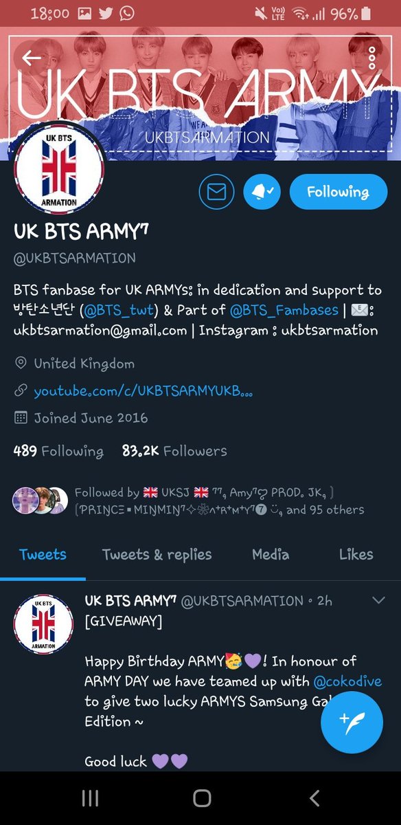 LovelyJM22's tweet photo. @UKBTSARMATION @cokodive This is such a huge give away, thank you 💜 @Rsya51078126 #ARMYDAYGA https://t.co/UDfxIakpBI