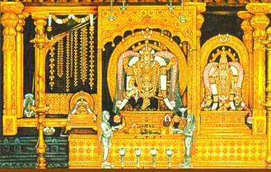 The goddess is also responsible for bestowing harmony for the creation & the supreme bliss for the rising moon at night.She also bestows her boundless merciful grace to all and is called Sivakamasundari or the Gnana Sakti and she stays on the left side ofIshwara,the supreme Lord